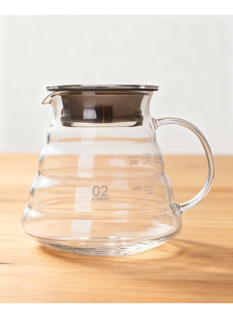 Coffee/tea Jug With Filter Clear 600ml - Image 1